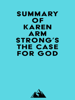 cover image of Summary of Karen Armstrong's the Case for God
